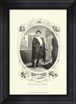 Framed Brutus Print