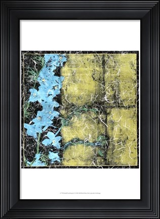 Framed Small Floral Imprint I Print