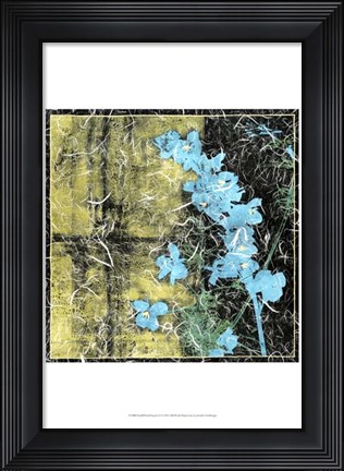Framed Small Floral Imprint II Print