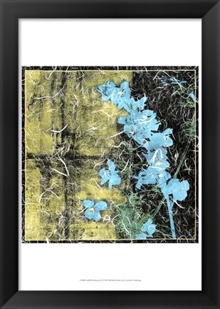 Framed Small Floral Imprint II Print