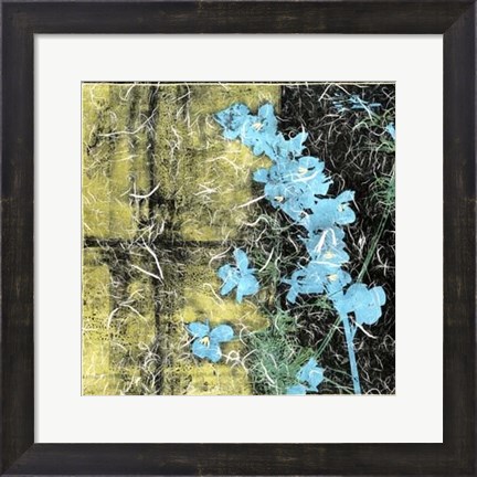 Framed Small Floral Imprint II Print