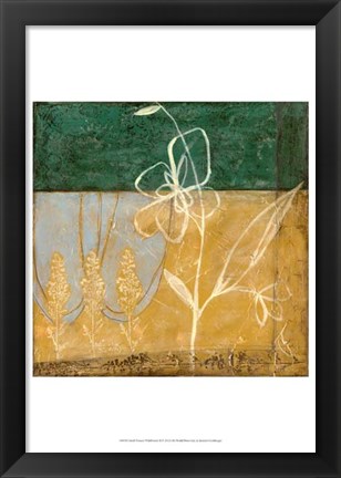 Framed Small Pressed Wildflowers II Print