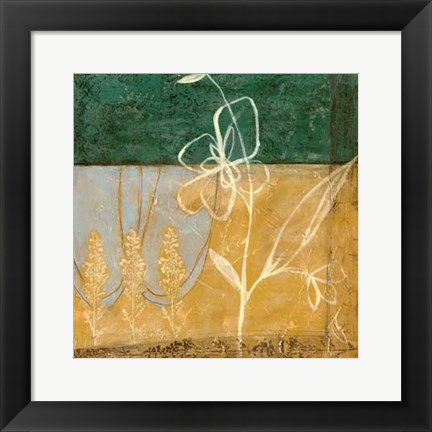 Framed Small Pressed Wildflowers II Print