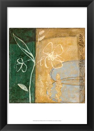 Framed Small Pressed Wildflowers III Print