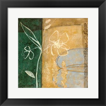 Framed Small Pressed Wildflowers III Print