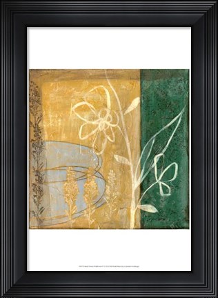 Framed Small Pressed Wildflowers IV Print