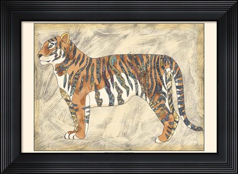 Framed Royal Tiger Print