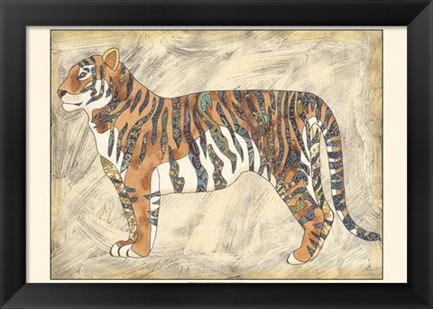 Framed Royal Tiger Print