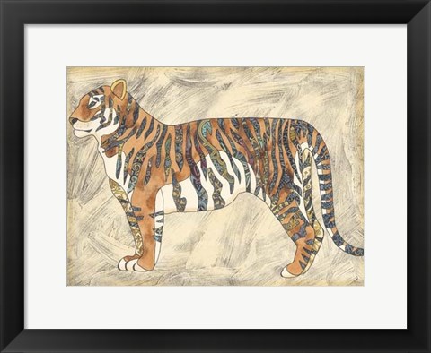 Framed Royal Tiger Print