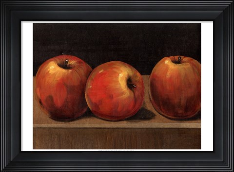 Framed Apple Study Print
