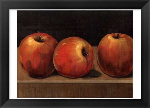 Framed Apple Study Print