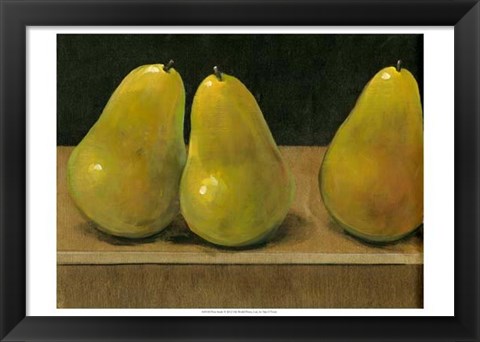 Framed Pear Study Print