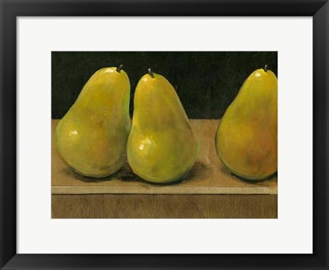Framed Pear Study Print
