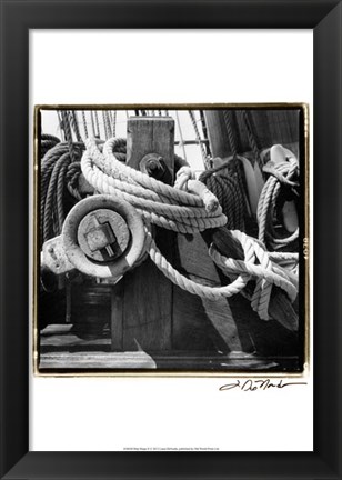 Framed Ship Shape II Print