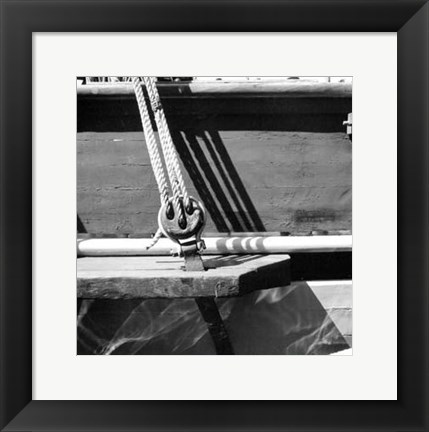 Framed Ship Shape IV Print