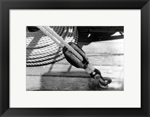 Framed Ship Shape VI Print