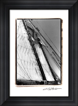 Framed Set Sail I Print