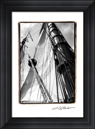 Framed Set Sail III Print