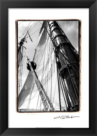 Framed Set Sail III Print