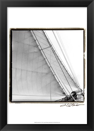Framed Undersail I Print