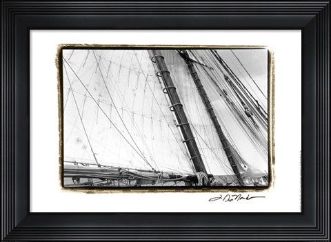 Framed Undersail III Print