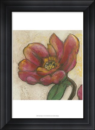 Framed Tulip Poplar I Print