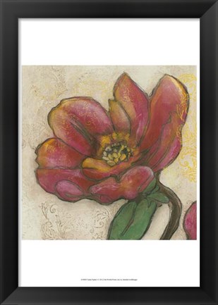 Framed Tulip Poplar I Print