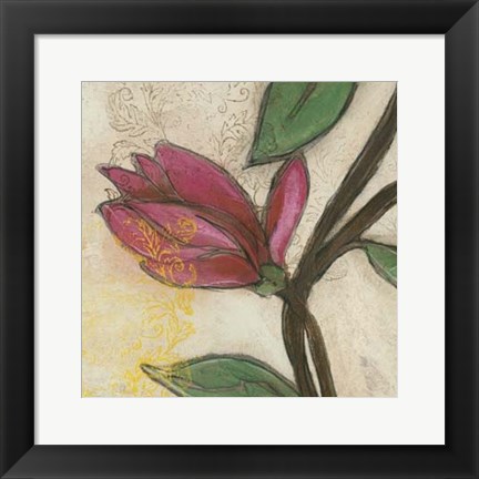 Framed Tulip Poplar III Print