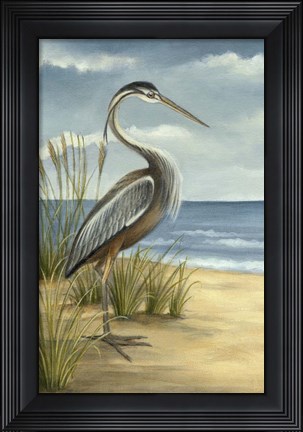 Framed Shore Bird I Print