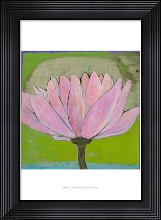 Framed Bliss Lotus II Print