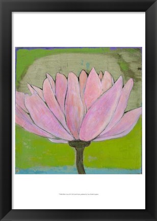 Framed Bliss Lotus II Print