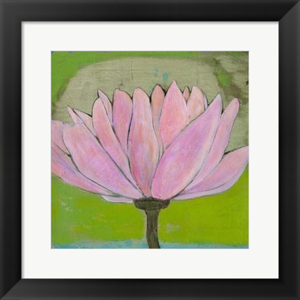 Framed Bliss Lotus II Print