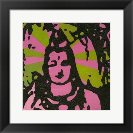 Framed Bliss Buddha II Print