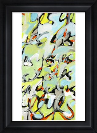 Framed Yes, Yes, Yes II Print