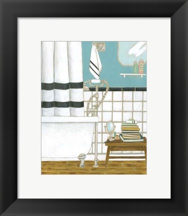 Framed Classic Bath I Print