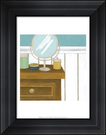 Framed Classic Bath IV Print