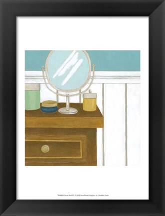 Framed Classic Bath IV Print