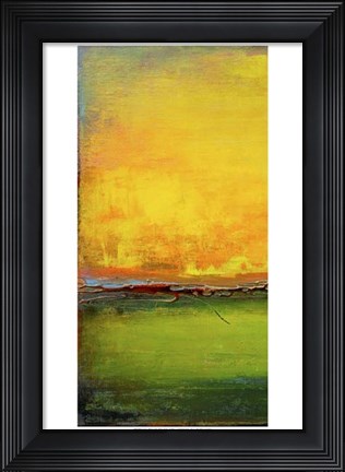 Framed Lime Wire I Print