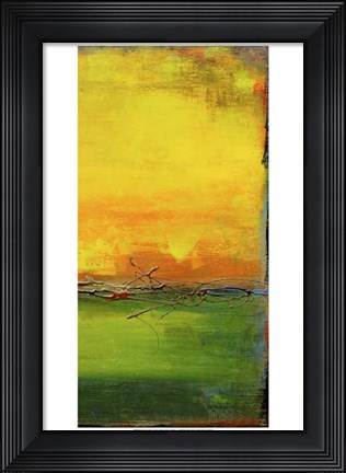 Framed Lime Wire II Print