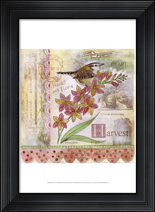 Framed Spread Your Wings III Print