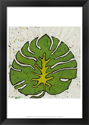 Framed Planta Green IV Print