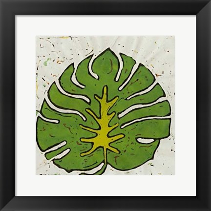 Framed Planta Green IV Print