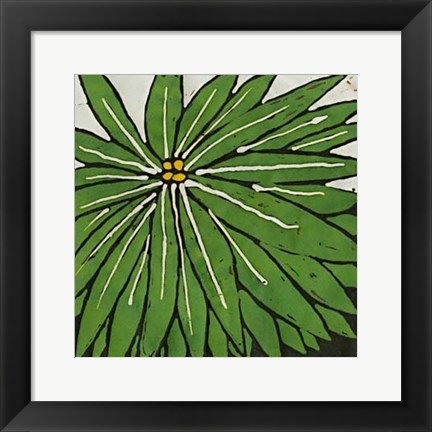 Framed Planta Green VIII Print
