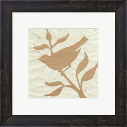 Framed Tea Bird III Print