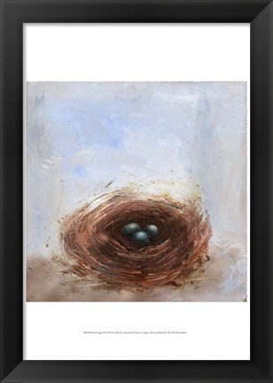 Framed Nested Eggs II Print