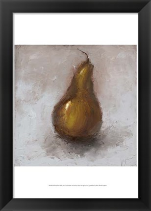 Framed Painted Fruit II Print