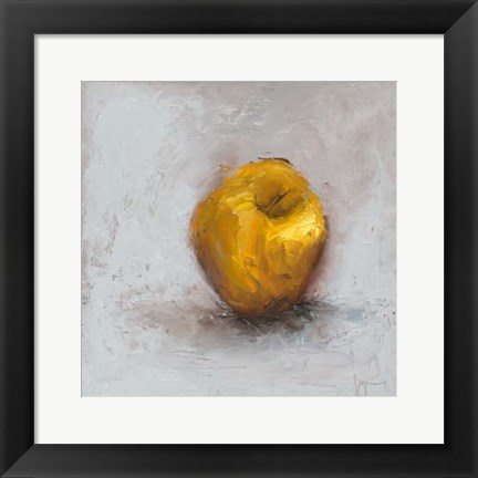 Framed Painted Fruit III Print