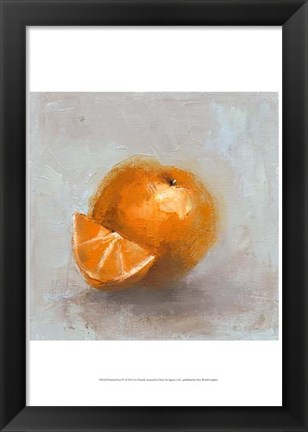 Framed Painted Fruit IV Print