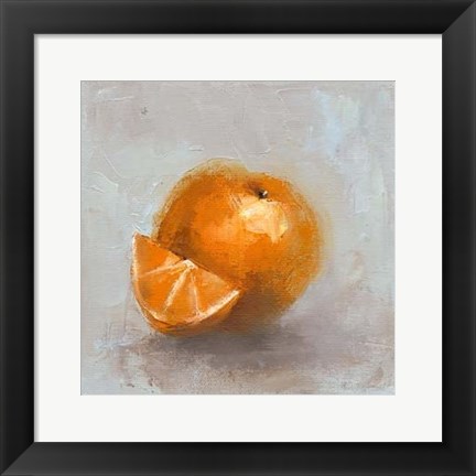 Framed Painted Fruit IV Print