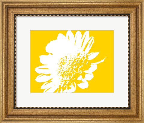 Framed Yellow Mum Print